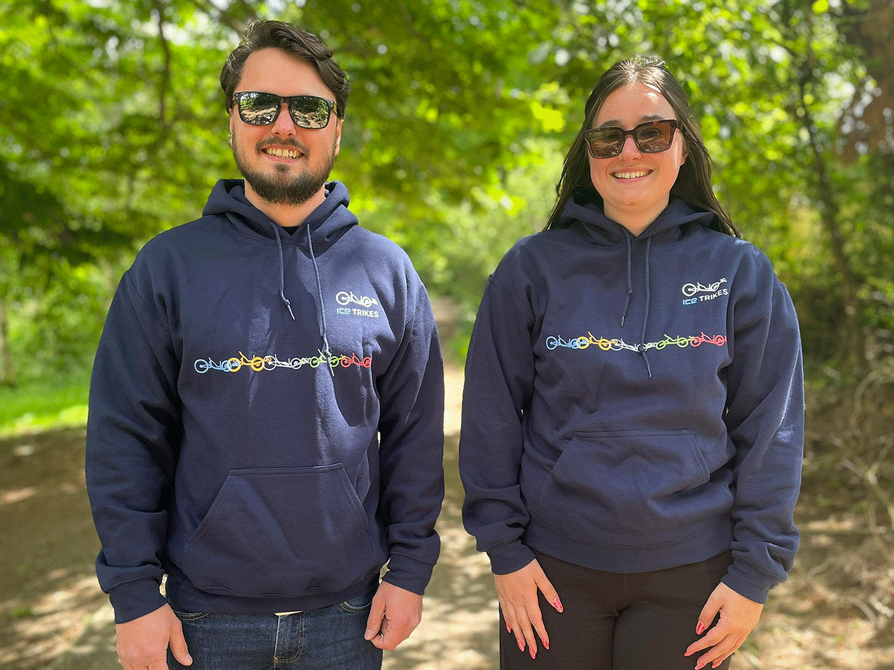 ICE Hoodie Navy 2026