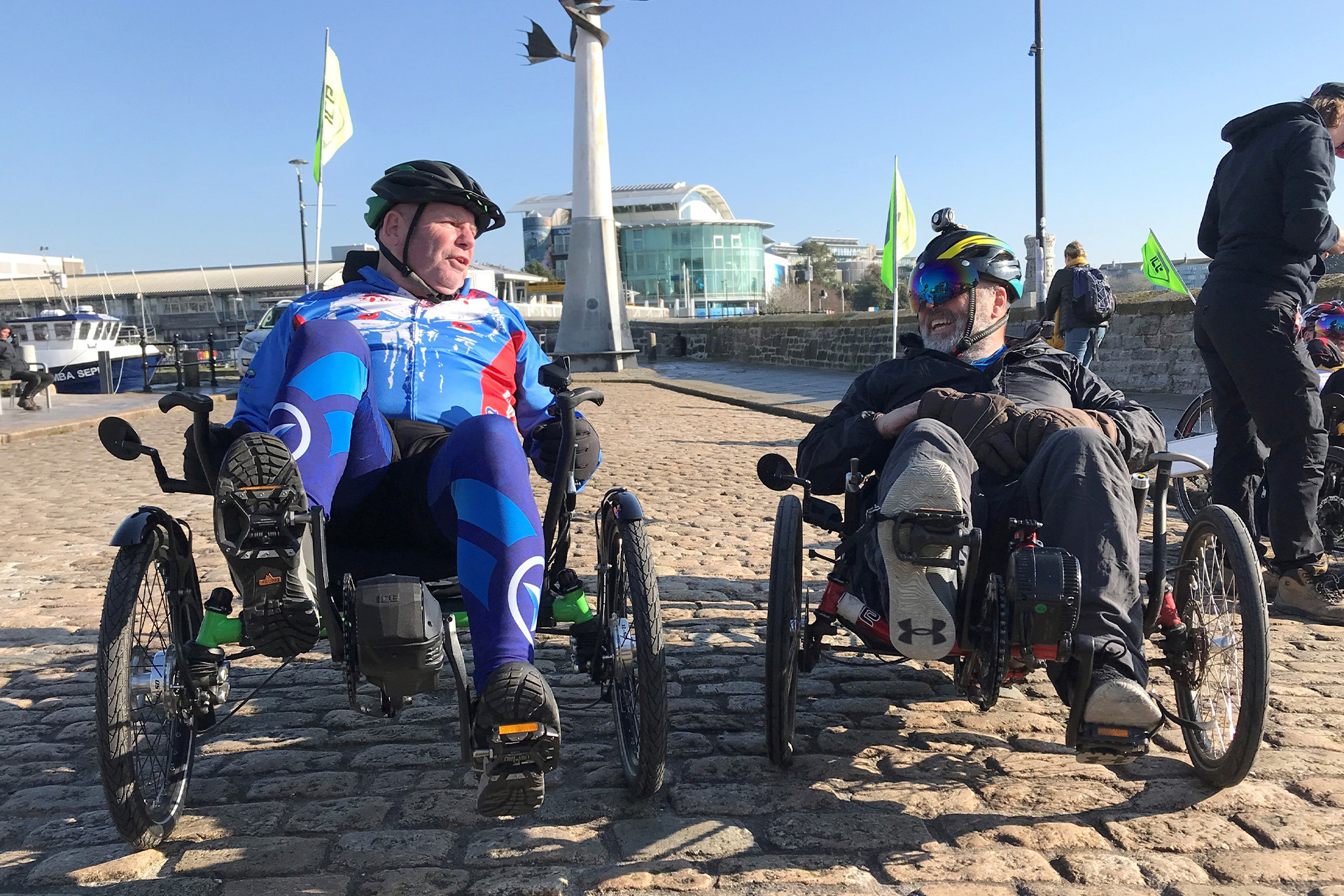 two-trike-riders