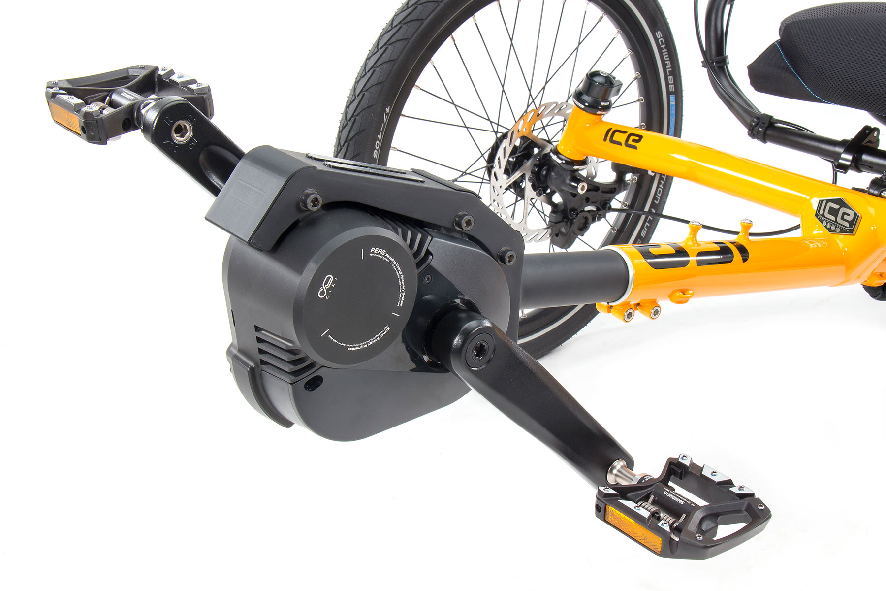 PERS Chainless Pedalling System on ICE Trikes powred by Cixi